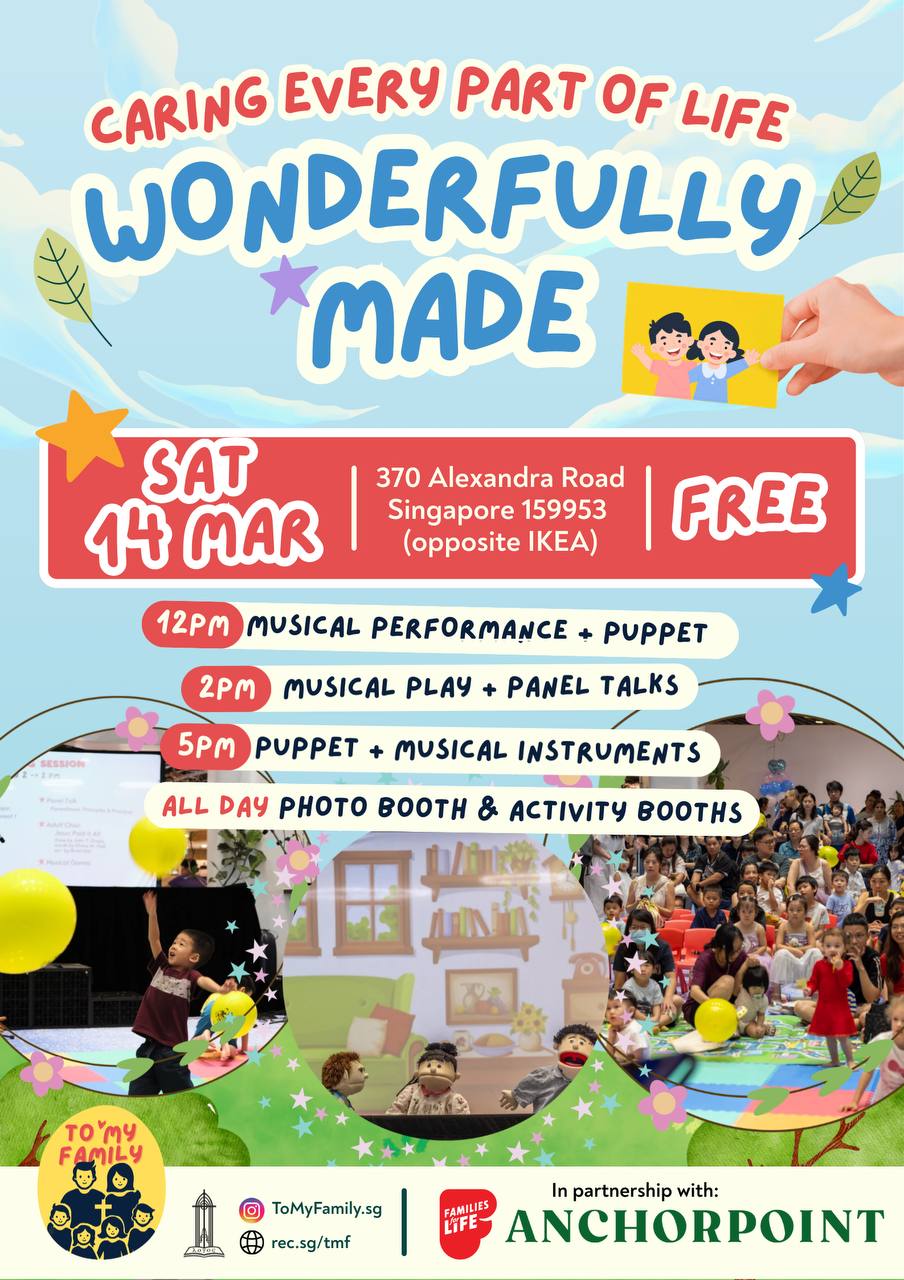 Poster for Wonderfully Made on 14th March